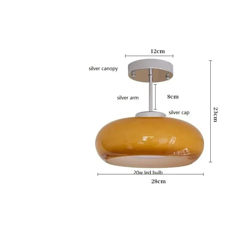 GlasLicht - Lámparas colgantes de vidrio LED modernas