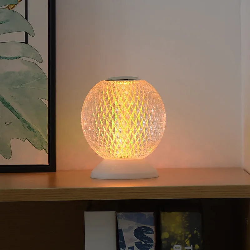 CrystalWave - Moderne draadloze kristallen lamp