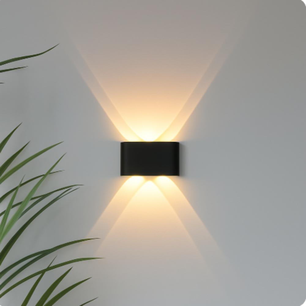 Modern Outdoor Wall Light Weatherproof Minimalist Design 2