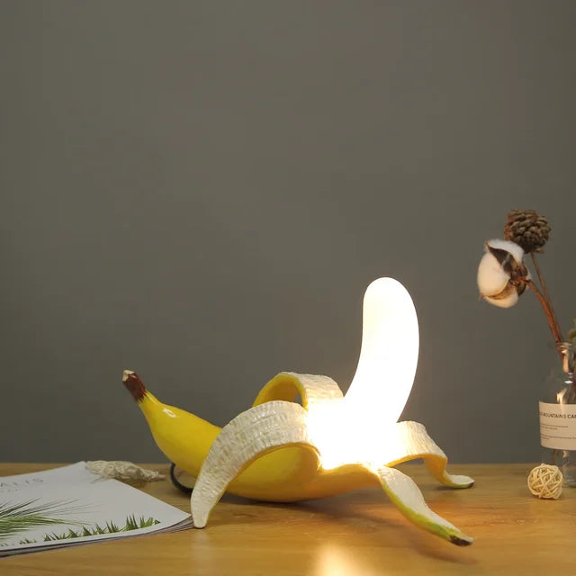 BananaGlow - Decoratieve Bananenlamp – Unieke LED Tafellamp