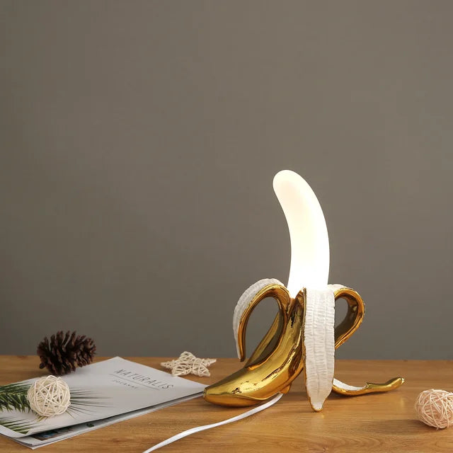BananaGlow - Decoratieve Bananenlamp – Unieke LED Tafellamp
