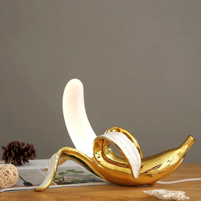 BananaGlow - Decoratieve Bananenlamp – Unieke LED Tafellamp
