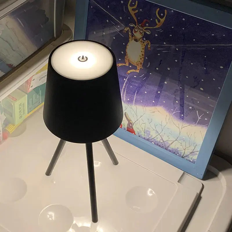 LumiFlex - Lámpara de mesa inalámbrica moderna | Iluminación LED regulable