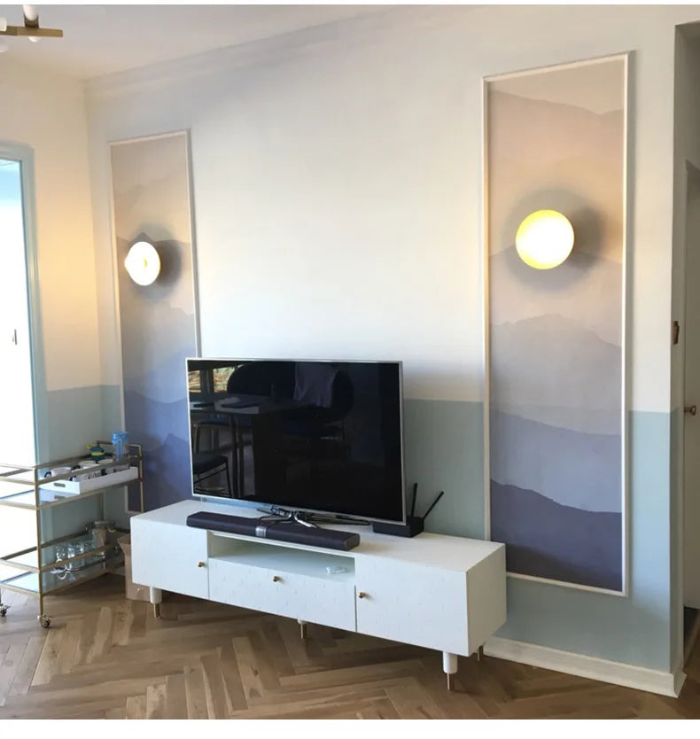 SphereGlow - Moderne LED Wandlamp met Bolvormige Design Stijlvolle Verlichting