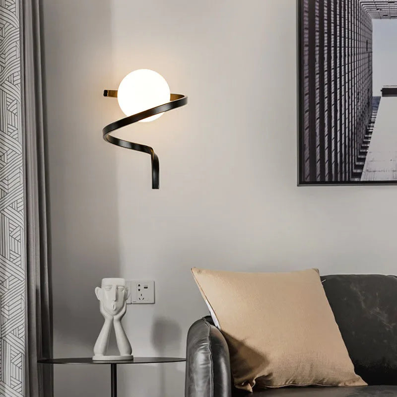 LumiÉlégance – Moderne glazen wandlamp voor een luxe uitstraling