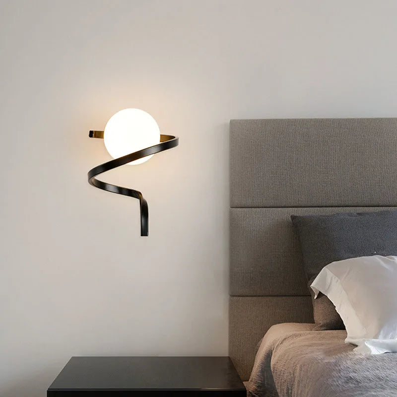 LumiÉlégance – Moderne glazen wandlamp voor een luxe uitstraling