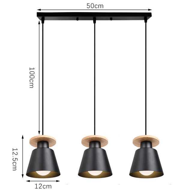 NordicGlow - Scandinavian Pendant Lamp for Dining Room or Kitchen