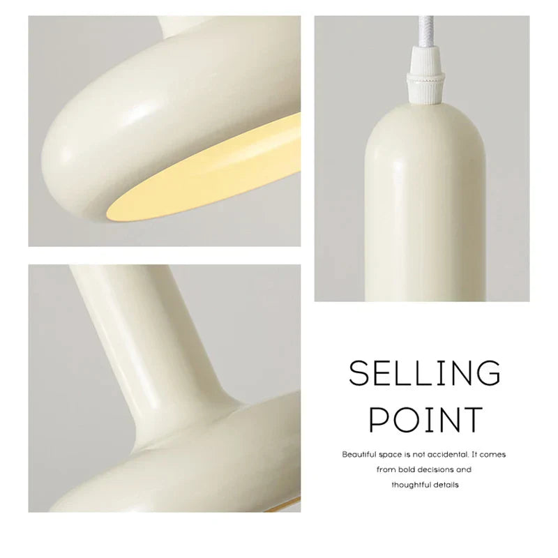 WaveGlow - Lámpara colgante LED moderna - Grifo de cocina extensible