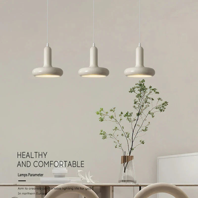 WaveGlow - Lámpara colgante LED moderna - Grifo de cocina extensible