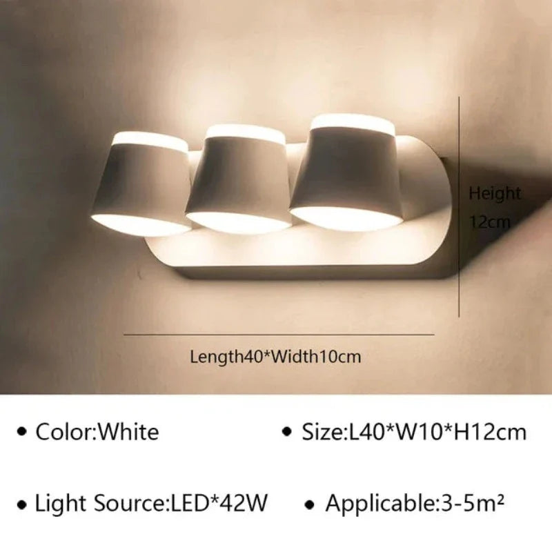RevolveLicht - Draaibare Wandlamp