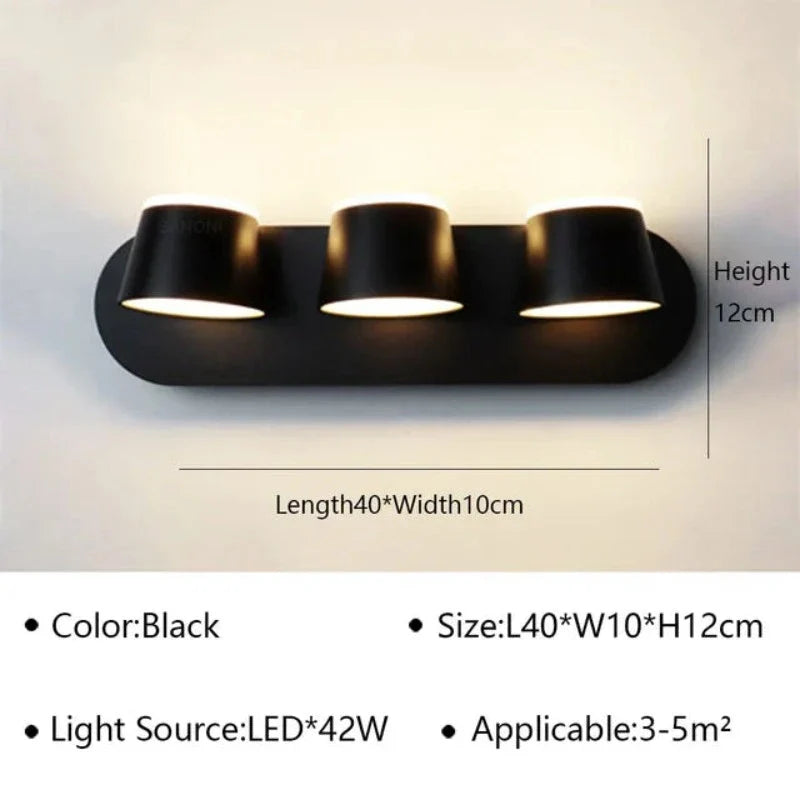 RevolveLicht - Draaibare Wandlamp