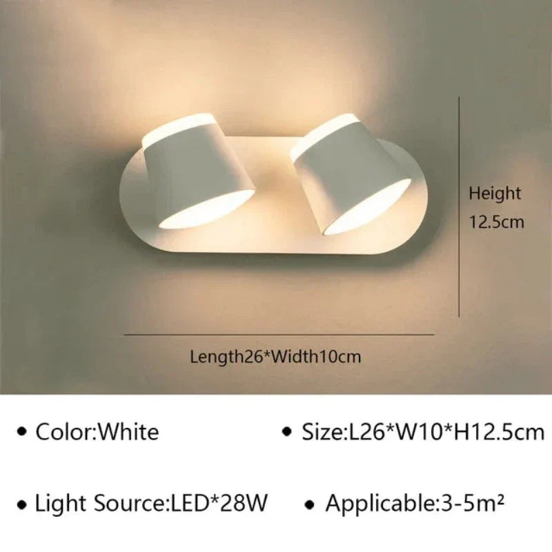 RevolveLicht - Draaibare Wandlamp
