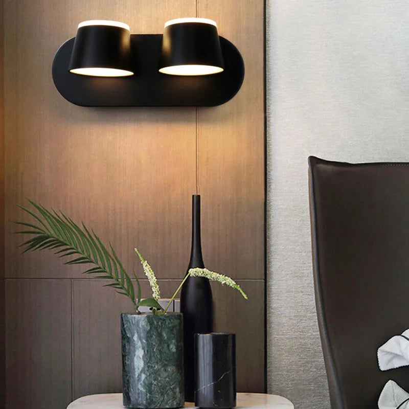 BrightGlow - Draaibare LED Wandlamp in Modern Design – Verstelbare Verlichting