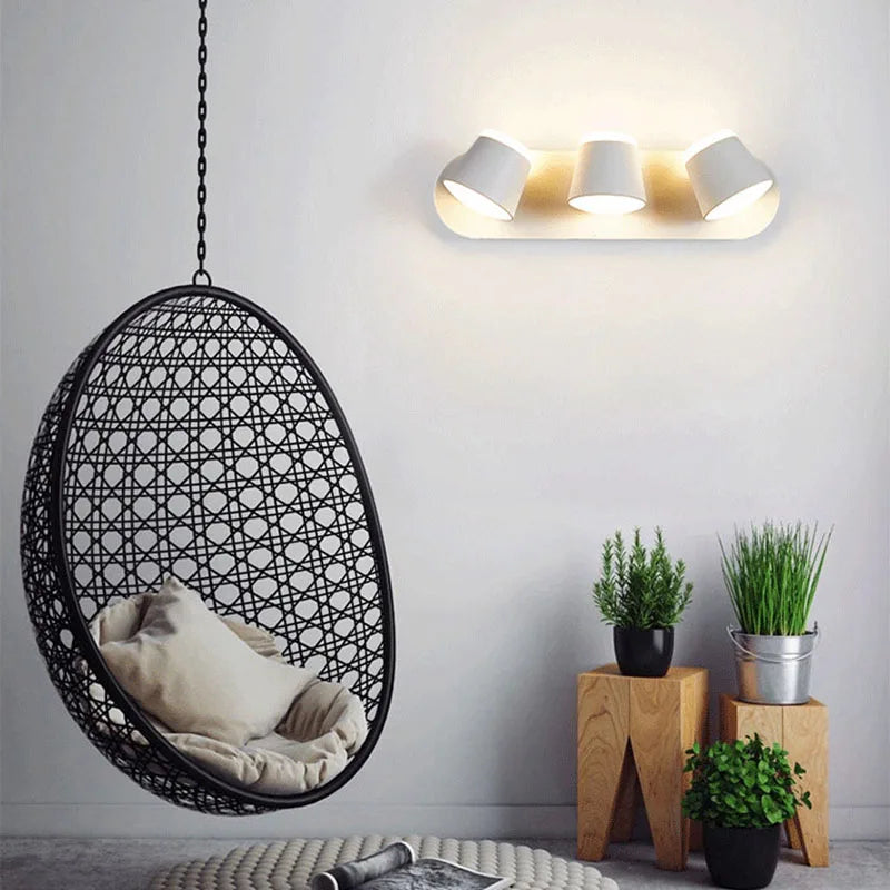BrightGlow - Draaibare LED Wandlamp in Modern Design – Verstelbare Verlichting