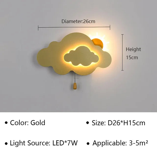 CosmicGlow - Lampada da parete Nuvola di Stelle | Illuminazione d'atmosfera LED magica