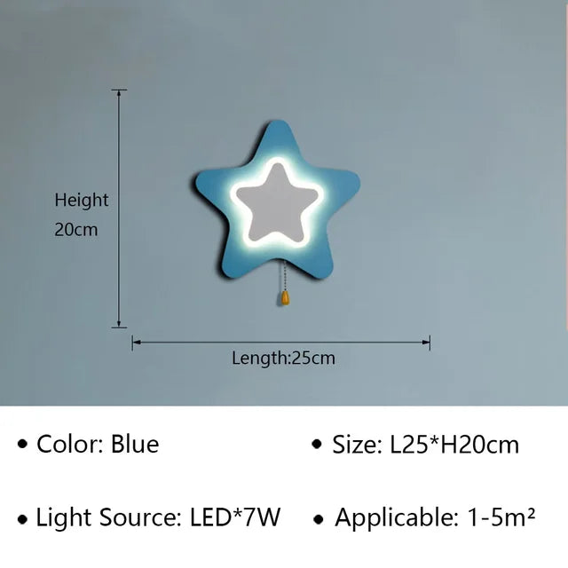 CosmicGlow - Lampada da parete Nuvola di Stelle | Illuminazione d'atmosfera LED magica