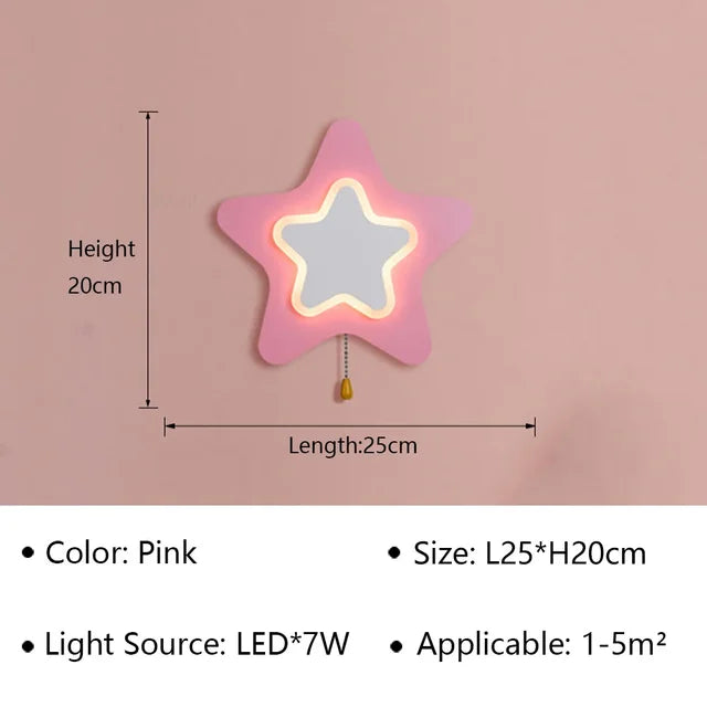 CosmicGlow - Lampada da parete Nuvola di Stelle | Illuminazione d'atmosfera LED magica