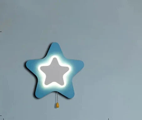 KidsCloud - Lámpara nocturna LED con diseño de nubes y globo aerostático – Lámpara de pared