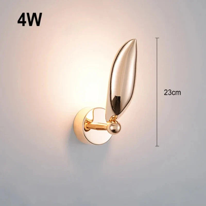 GoldenHorizon – Lámpara de pared elegante en forma de gaviota
