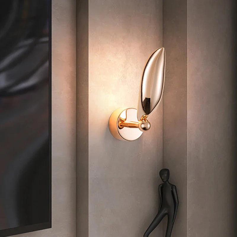 GoldenHorizon – Lámpara de pared elegante en forma de gaviota