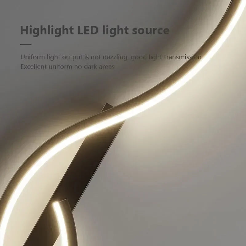 LumiEdge - Minimalistische LED-Wandlamp