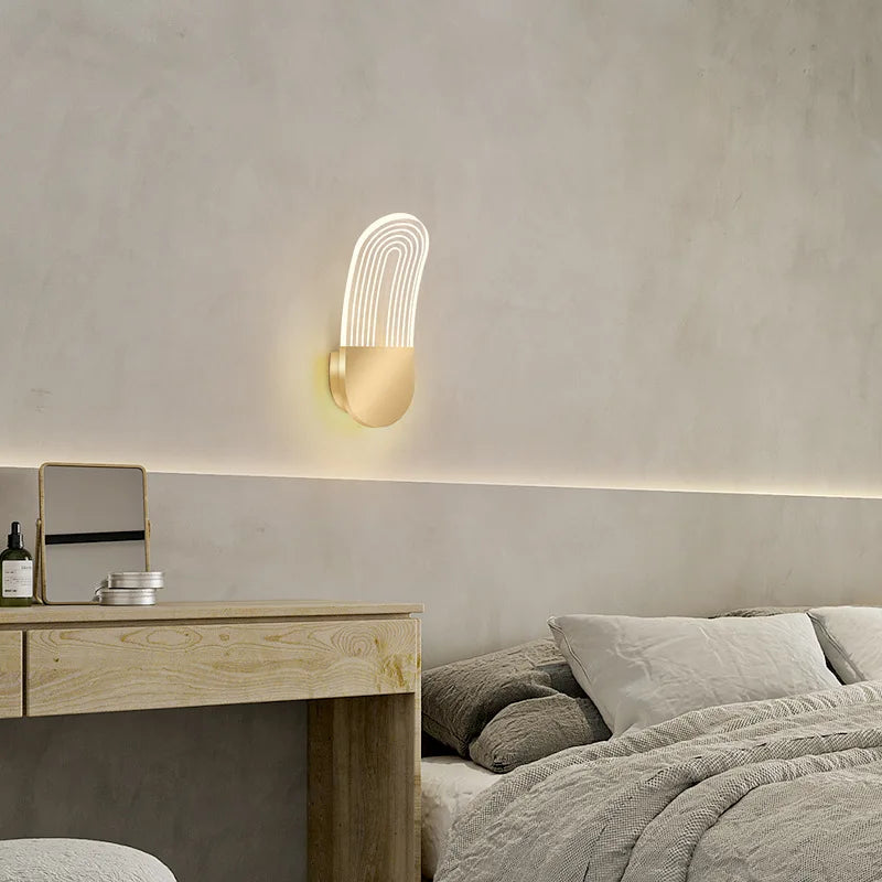 ModernGlow - Lámpara de pared LED de diseño minimalista – Iluminación elegante