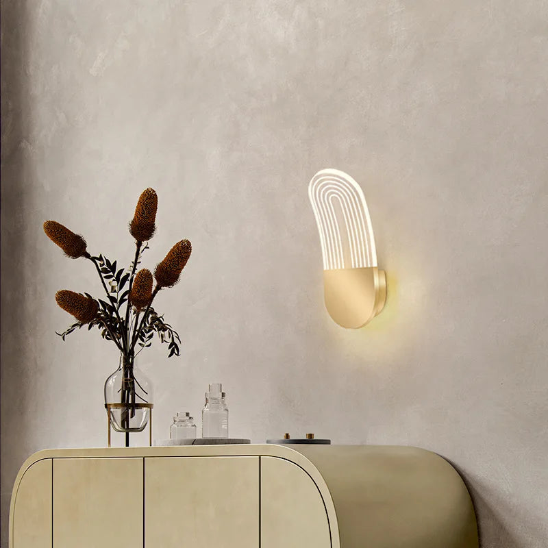 ModernGlow - Lámpara de pared LED de diseño minimalista – Iluminación elegante