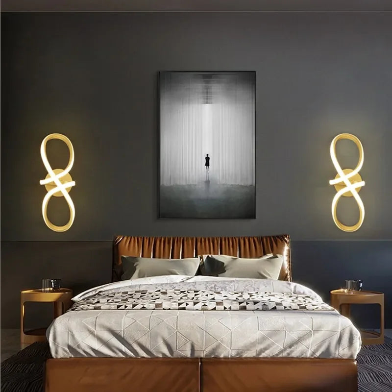 LightEdge - Lámpara de pared LED minimalista para interiores modernos
