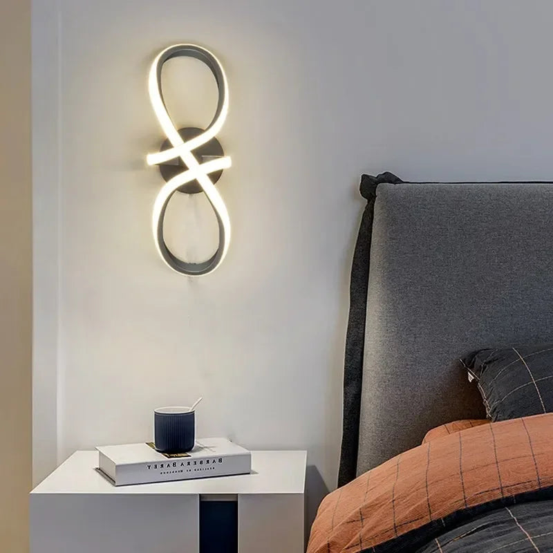 LightEdge - Lámpara de pared LED minimalista para interiores modernos