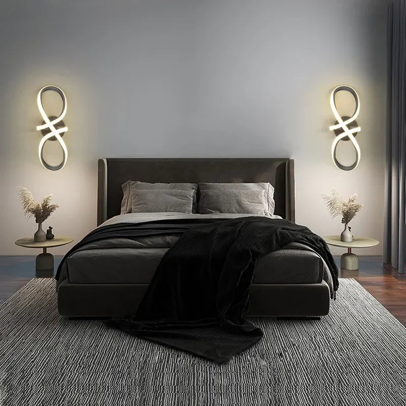 LightEdge - Lámpara de pared LED minimalista para interiores modernos