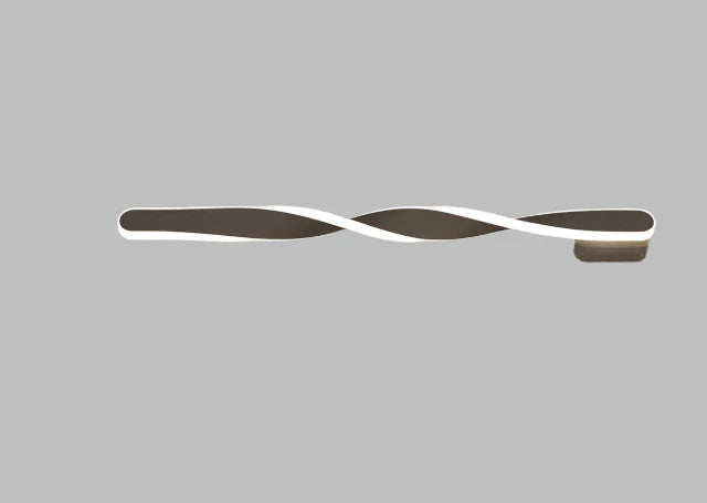 CurveLux - Lámpara de pared LED moderna con diseño curvado Iluminación regulable