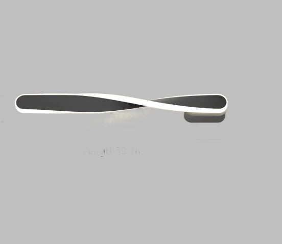 CurveLux - Lámpara de pared LED moderna con diseño curvado Iluminación regulable