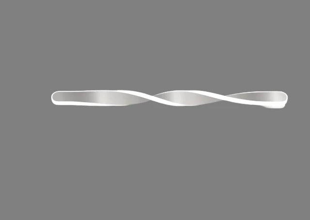 CurveLux - Lámpara de pared LED moderna con diseño curvado Iluminación regulable