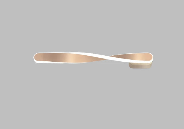 CurveLux - Lámpara de pared LED moderna con diseño curvado Iluminación regulable