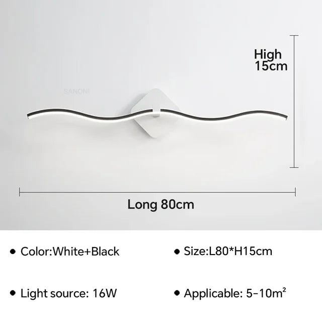 GlowLuxe - Modern Indoor Lighting | Stylish LED Wall Lamp