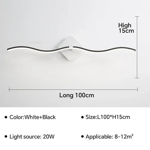 GlowLuxe - Modern Indoor Lighting | Stylish LED Wall Lamp