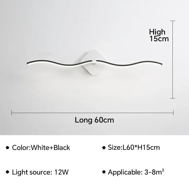GlowLuxe - Modern Indoor Lighting | Stylish LED Wall Lamp