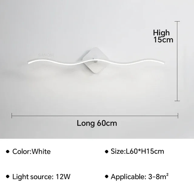 GlowLuxe - Modern Indoor Lighting | Stylish LED Wall Lamp