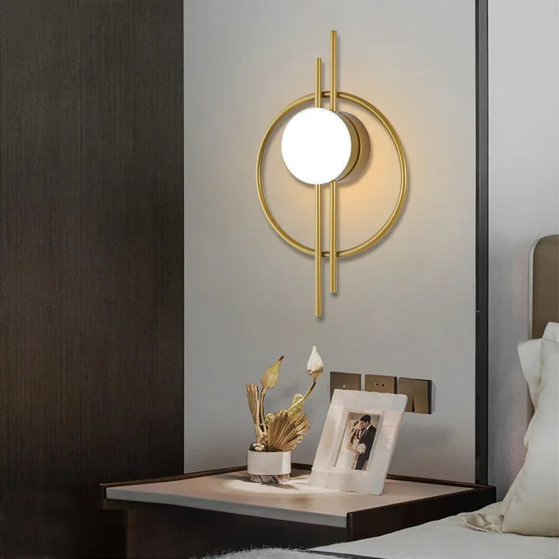 ModernLustre - LED Wandlamp Glaskogel | Sfeervolle Verlichting voor Elke Ruimte