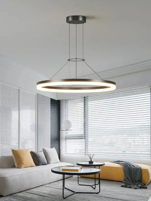 ElegantGlimmer - sleek modern pendant lamp