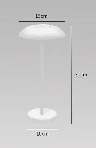 LumiTouch - Draadloze LED Tafellamp met Touch & Dimfunctie, Moderne Verlichting