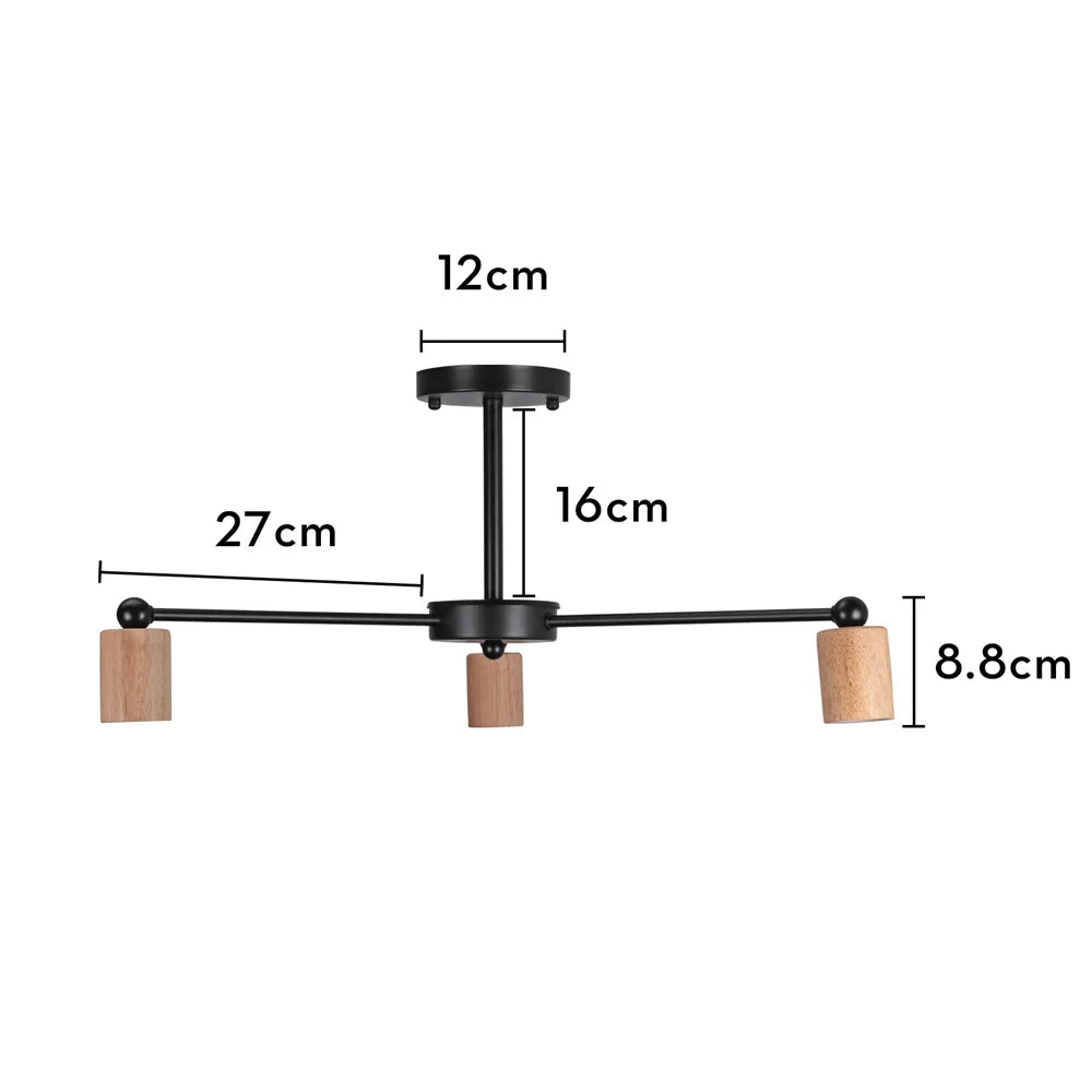NordicGleam - Scandinavische Loft Hanglamp
