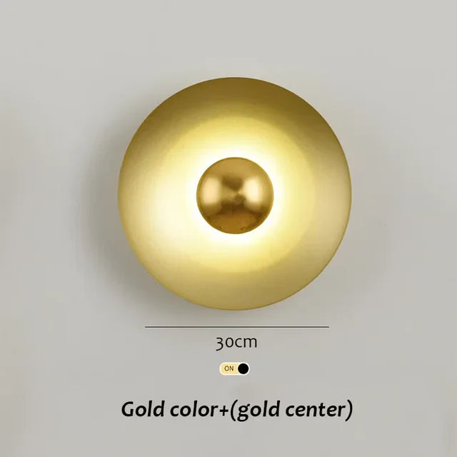 RoundShine - Moderne Ronde Wandlamp