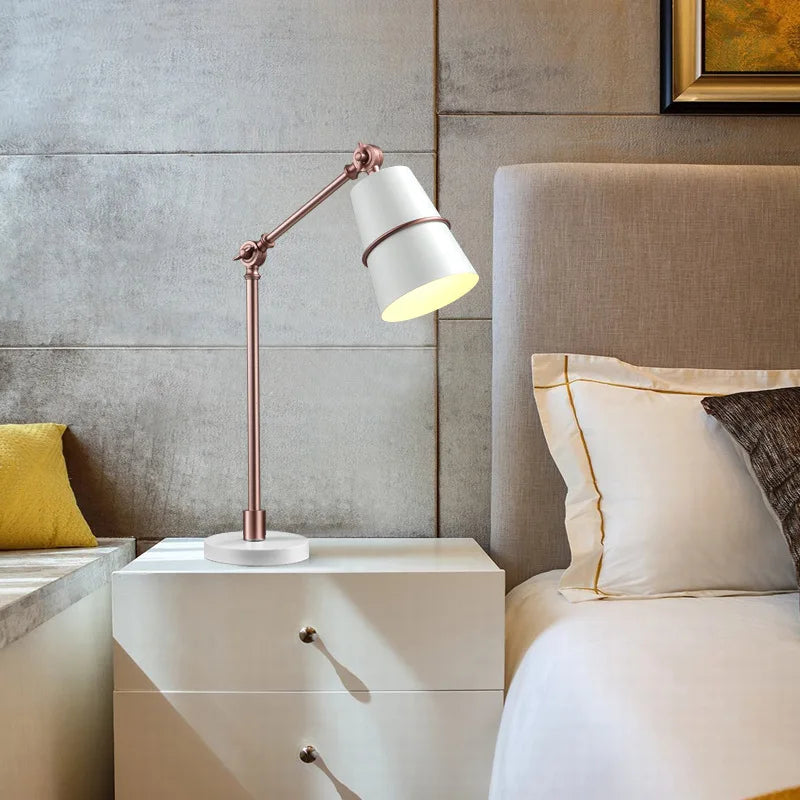 MonoGlow - Modern LED Table Lamp with Rotatable Arm | Minimalist Design