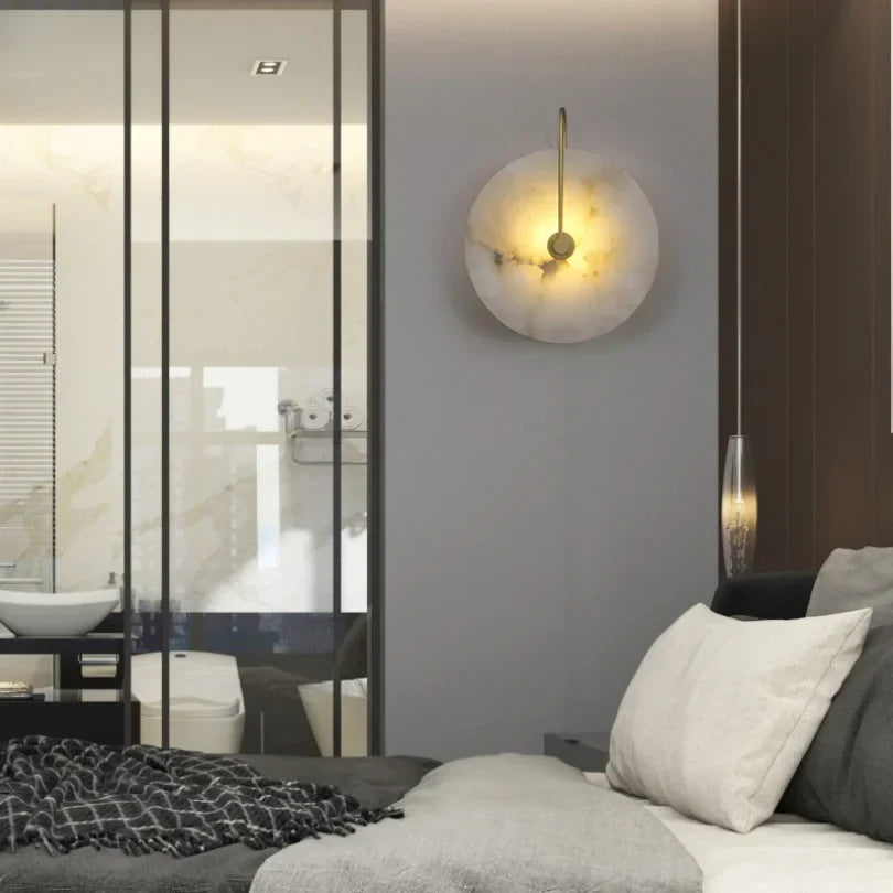 NordicBreeze - Lámpara de pared LED con diseño escandinavo