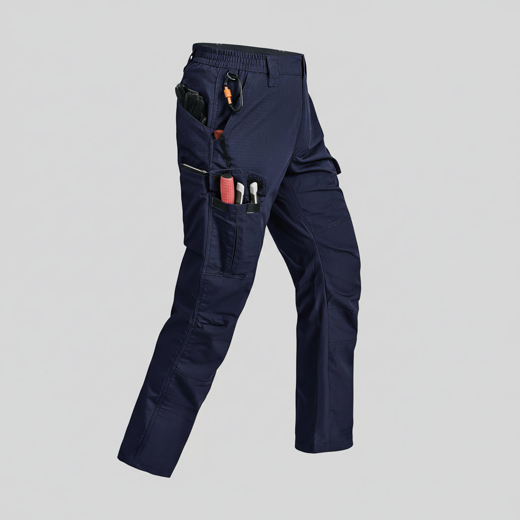 Calças de Trabalho Masculinas Táticas Cargo Resistente à Água Ripstop para Exterior