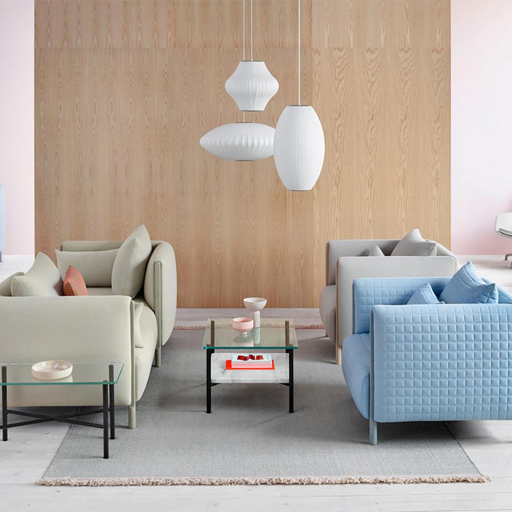 NordicGlow - Modern White Pendant Lamp in Scandinavian Style for Living and Dining Room