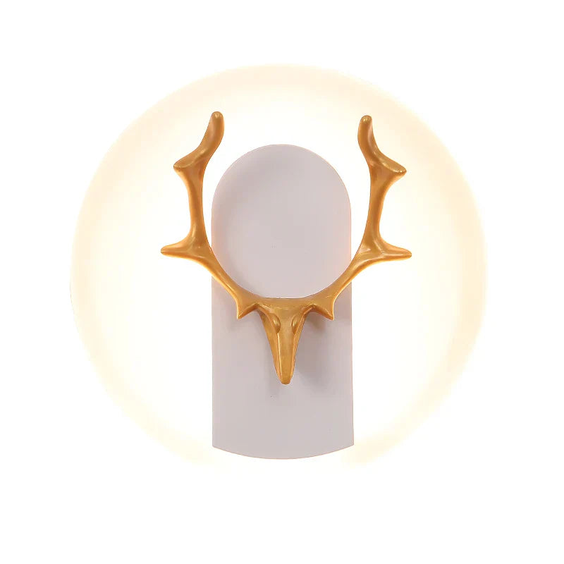 AntlerGlow - Moderne LED Wandlamp met Gewei Ontwerp – Decoratieve Verlichting