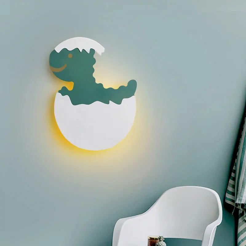 EggLight - Lámpara de pared infantil en forma de huevo – Lámpara nocturna LED para habitaciones de niños y bebés