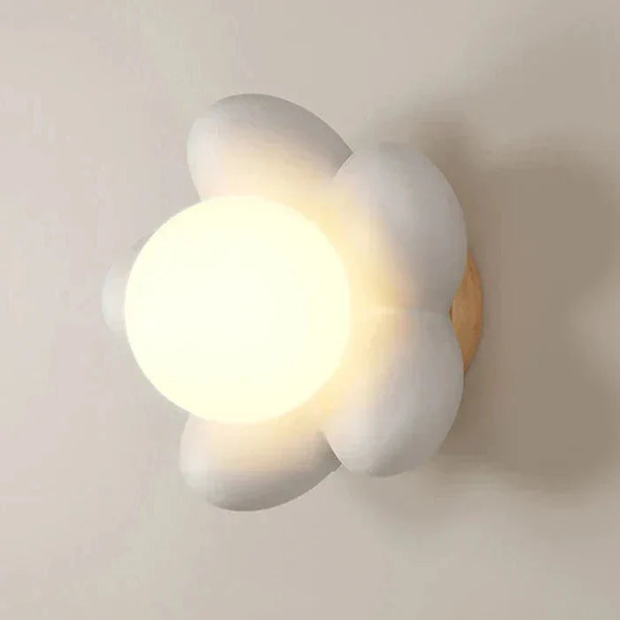 BloomLight - Wall Lamp with Flower Design and LED for Children's Room and Living Space